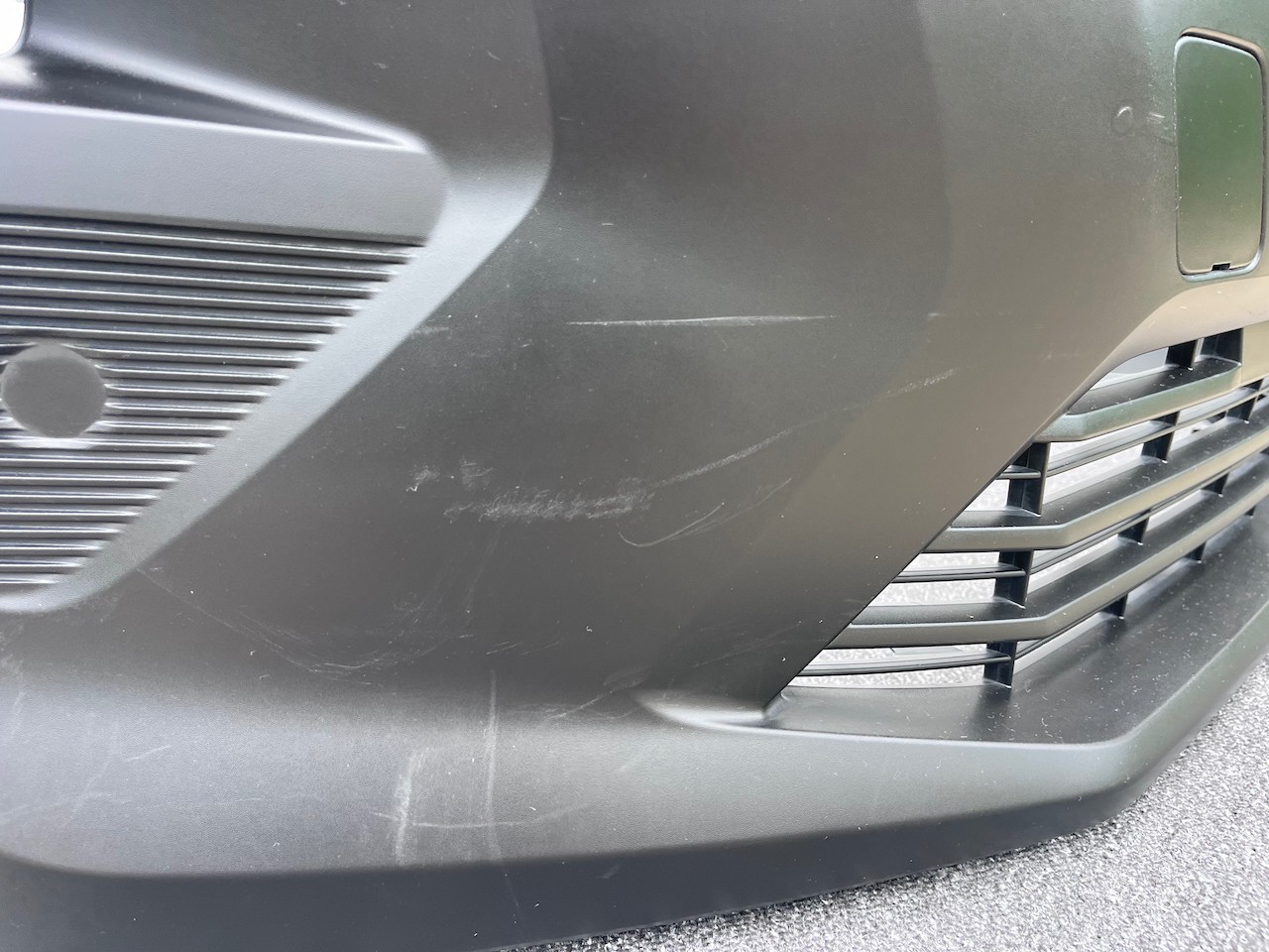 Peugeot Partner Panel Van 2024-2027 Front Bumper No Pdc Textured Genuine [c504]