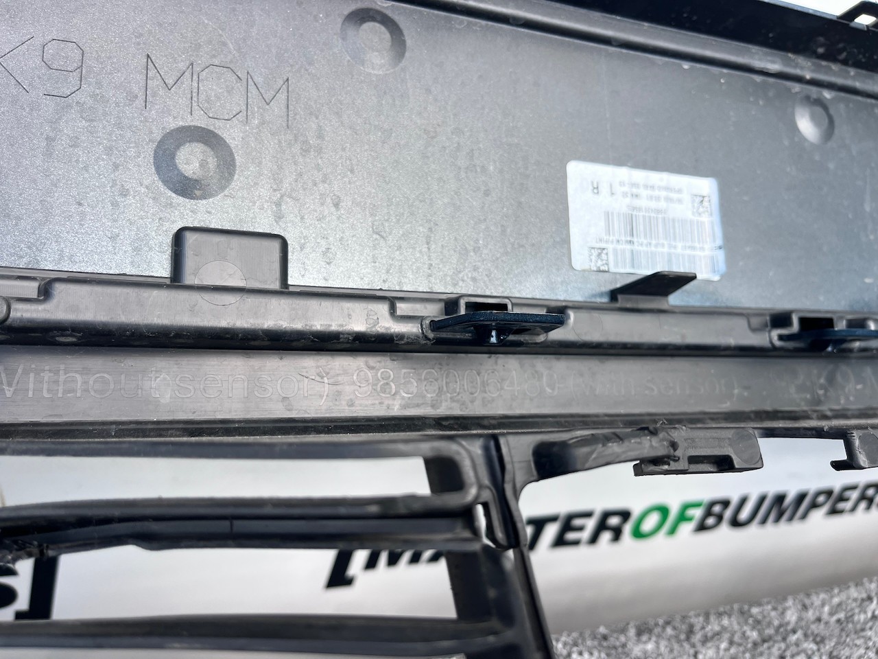 Peugeot Rifter Horizon Lift 2023-on Front Bumper No Pdc Genuine [c415]