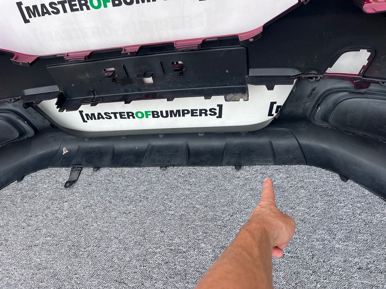 Peugeot 2008 Allure Signature Mk1 Lift 2016-2019 Front Bumper Genuine [c426]