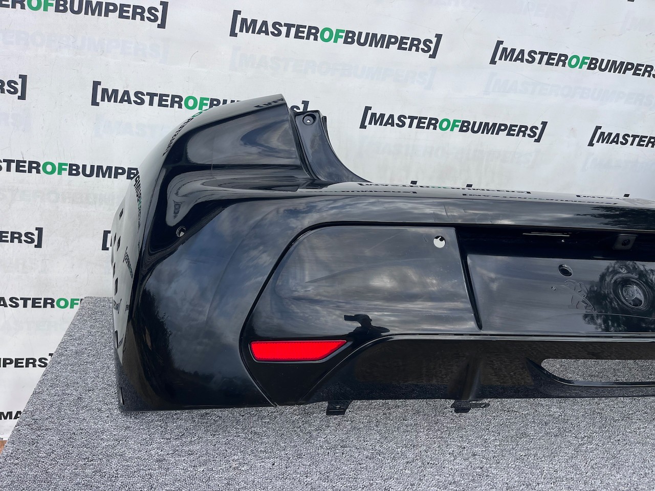 Peugeot 208 Gt Line Mk2 2020-2023 Rear Bumper 4 Pdc Genuine [c433]