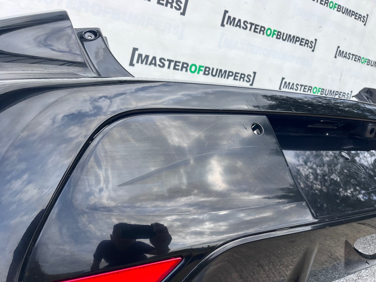 Peugeot 208 Gt Line Mk2 2020-2023 Rear Bumper 4 Pdc Genuine [c433]