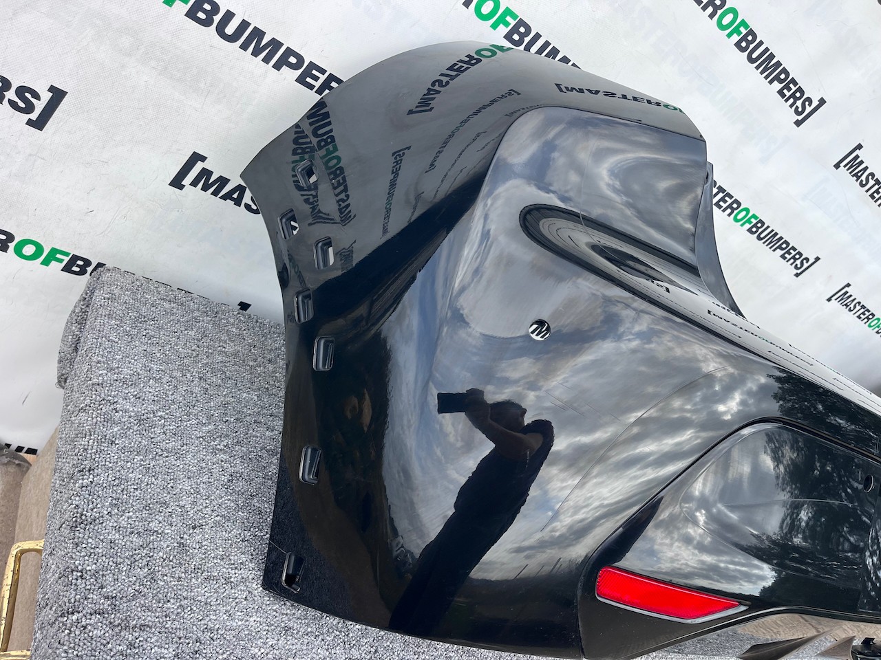 Peugeot 208 Gt Line Mk2 2020-2023 Rear Bumper 4 Pdc Genuine [c433]