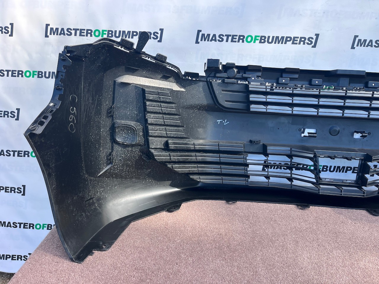Peugeot Expert Citroen Dispatch 2023-2026 Front Bumper No Pdc Genuine [c560]