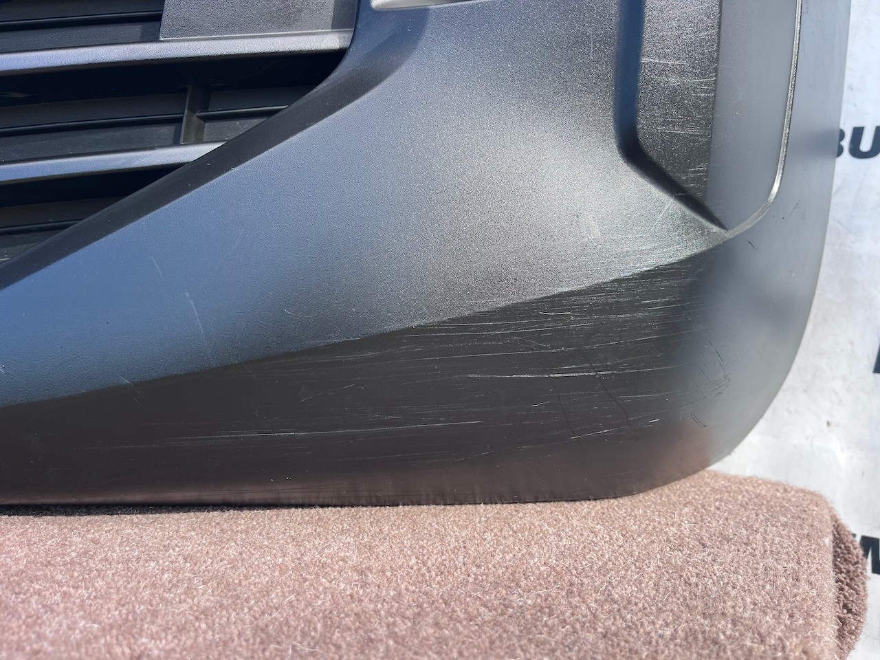 Peugeot Expert Citroen Dispatch 2023-2026 Front Bumper No Pdc Genuine [c560]
