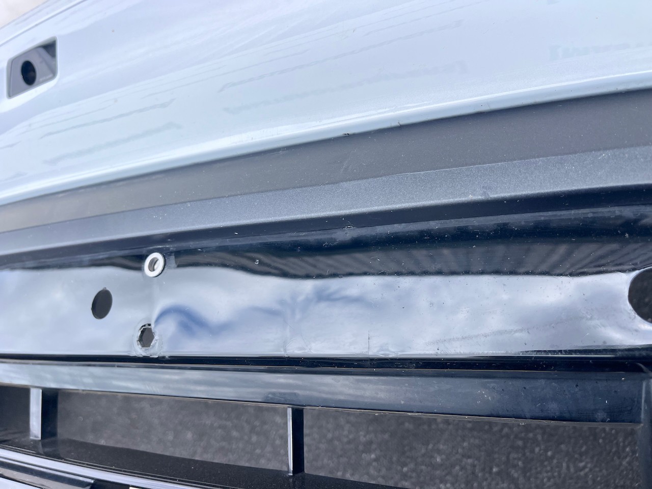 Polestar 4 Long Range Liftback 2024-2027 Front Bumper 6 Pdc Genuine [n433]