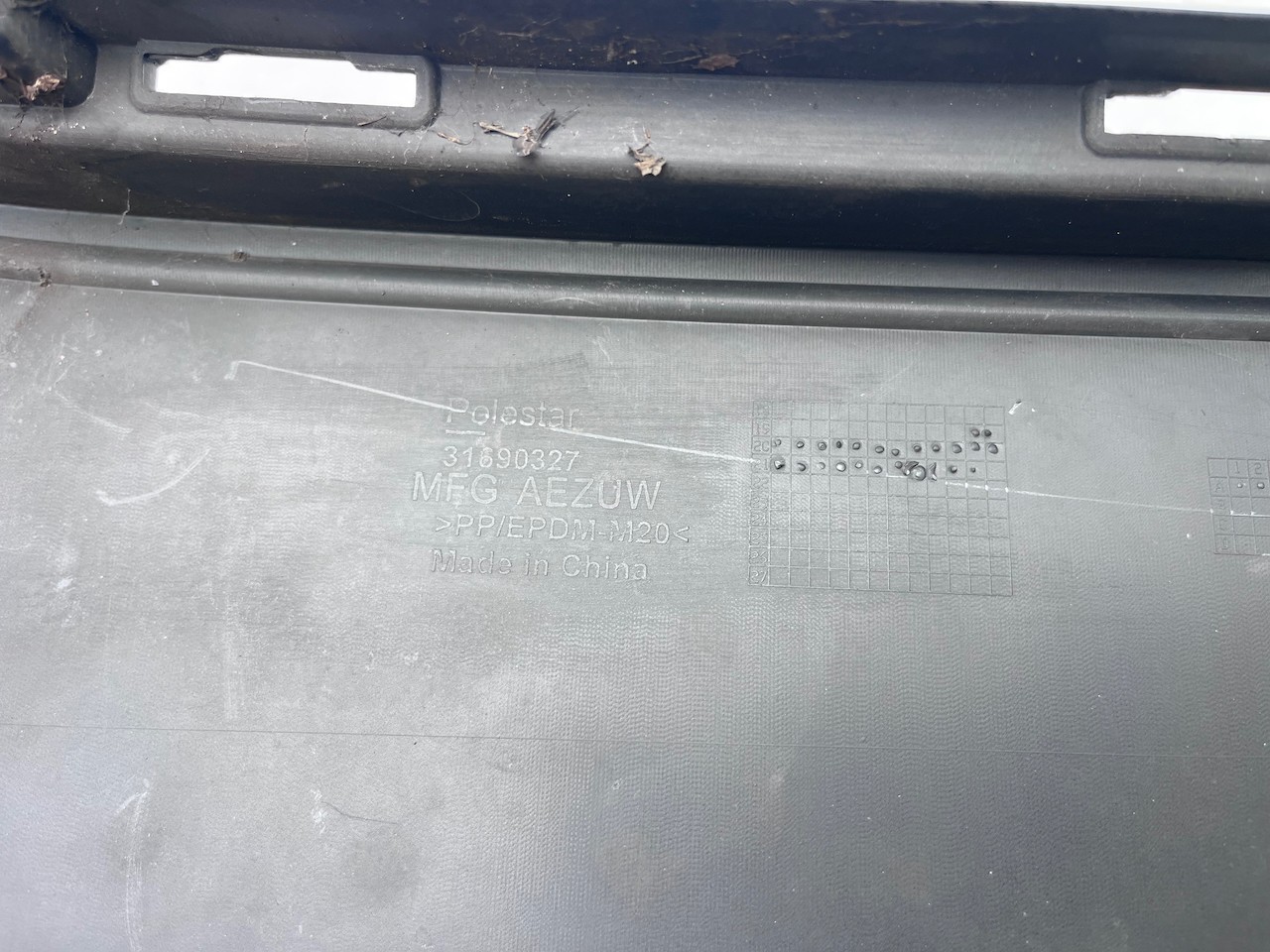 Polestar 2 Liftback Electric 2020-2024 Front Bumper 4 Pdc Genuine [n405]