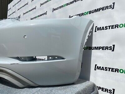 Porsche 718 Boxter S Cayman S 2016 - 2020 Rear Bumper In White Genuine [p312]