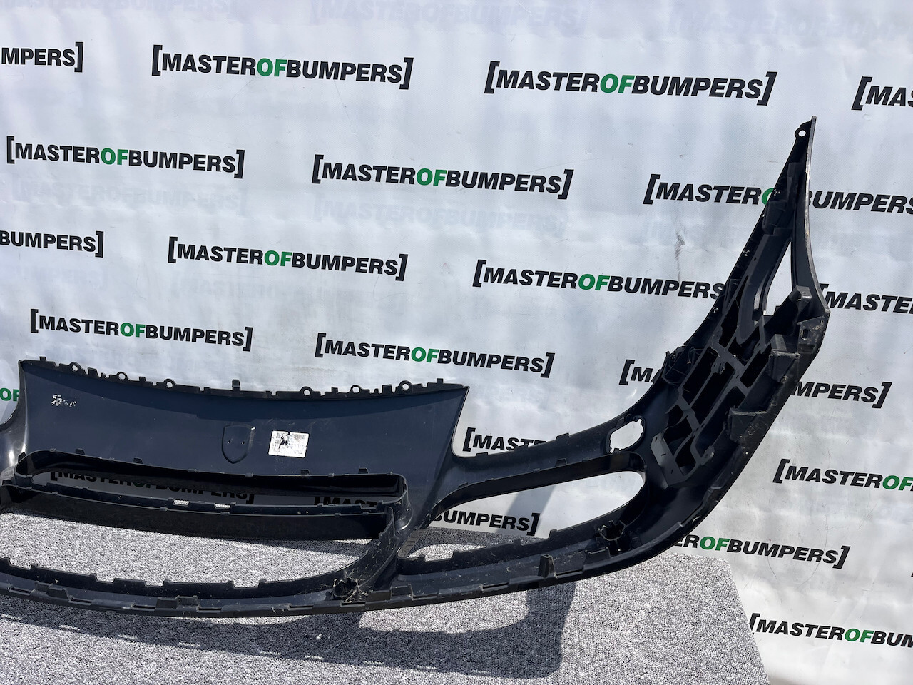 Porsche Cayenne Turbo Mk1 Suv 2002-2006 Front Bumper Black 6 Pdc Genuine [p454]