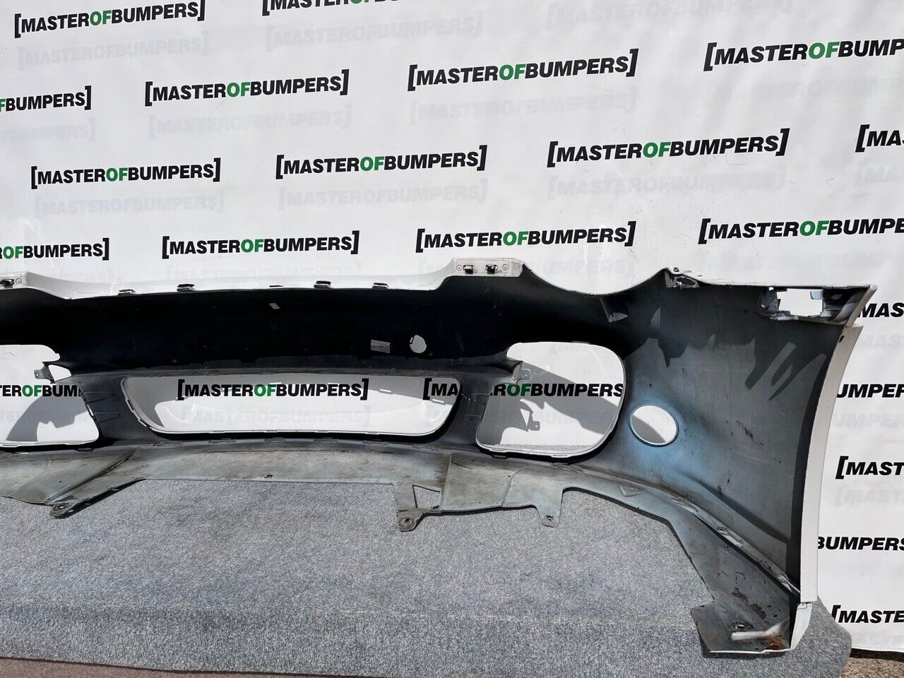 Porsche 997 911 Turbo Turbo S 2006-2012 Front Bumper White Genuine [p649]