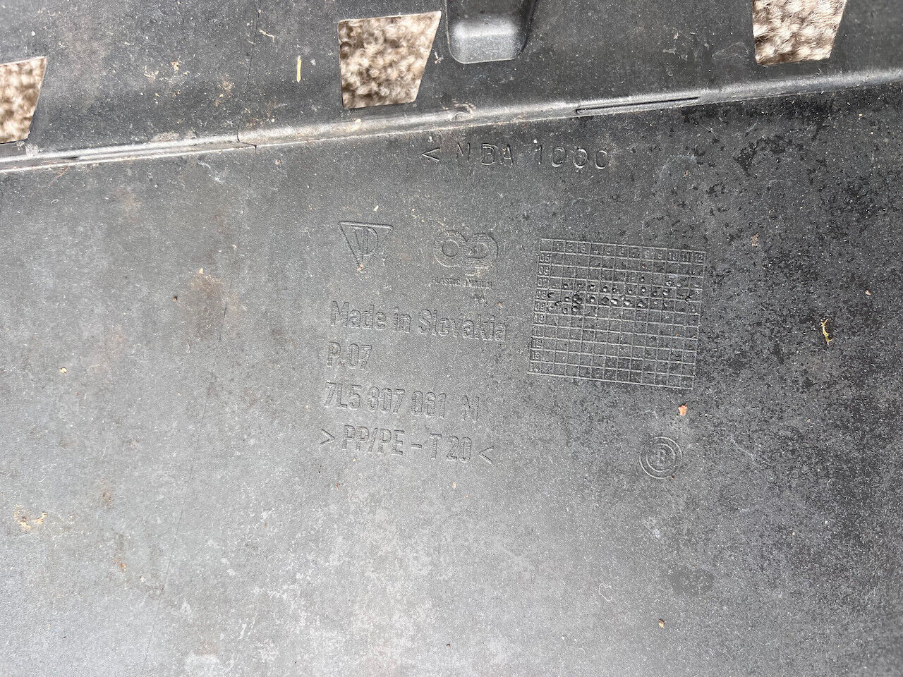 Porsche Cayenne Gts Face Lift Mk1 2007-2010 Front Bumper Black Genuine [p845]