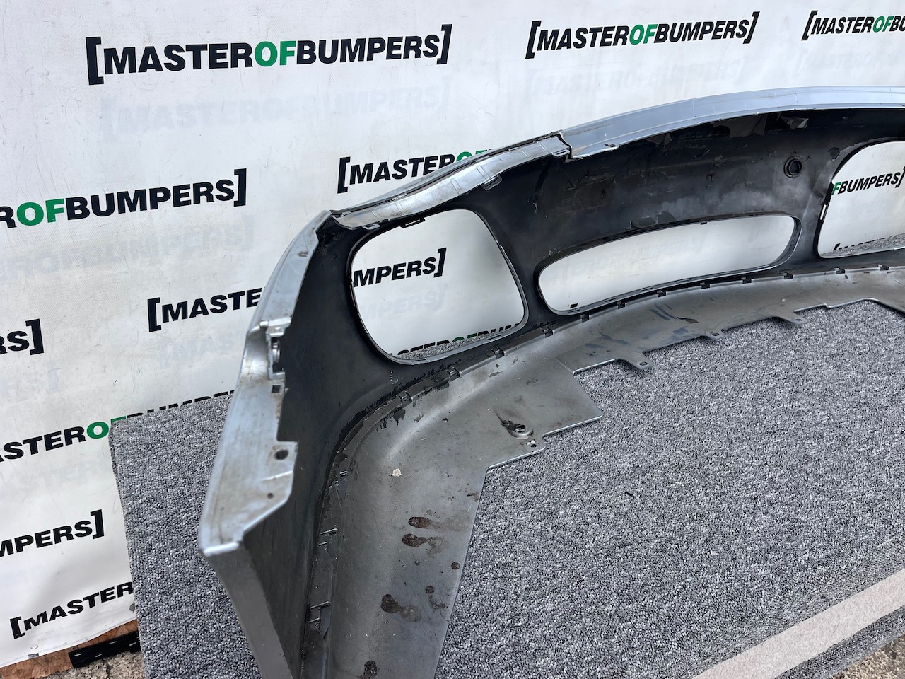 Porsche Carrera Turbo 911 996 2001-2005 Front Bumper Silver Genuine [p505]