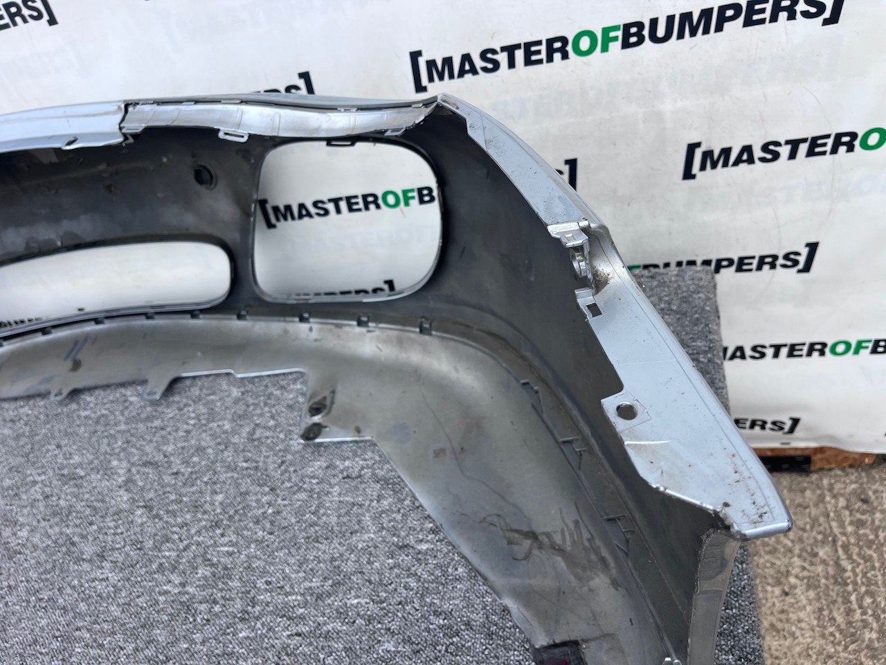 Porsche Carrera Turbo 911 996 2001-2005 Front Bumper Silver Genuine [p505]