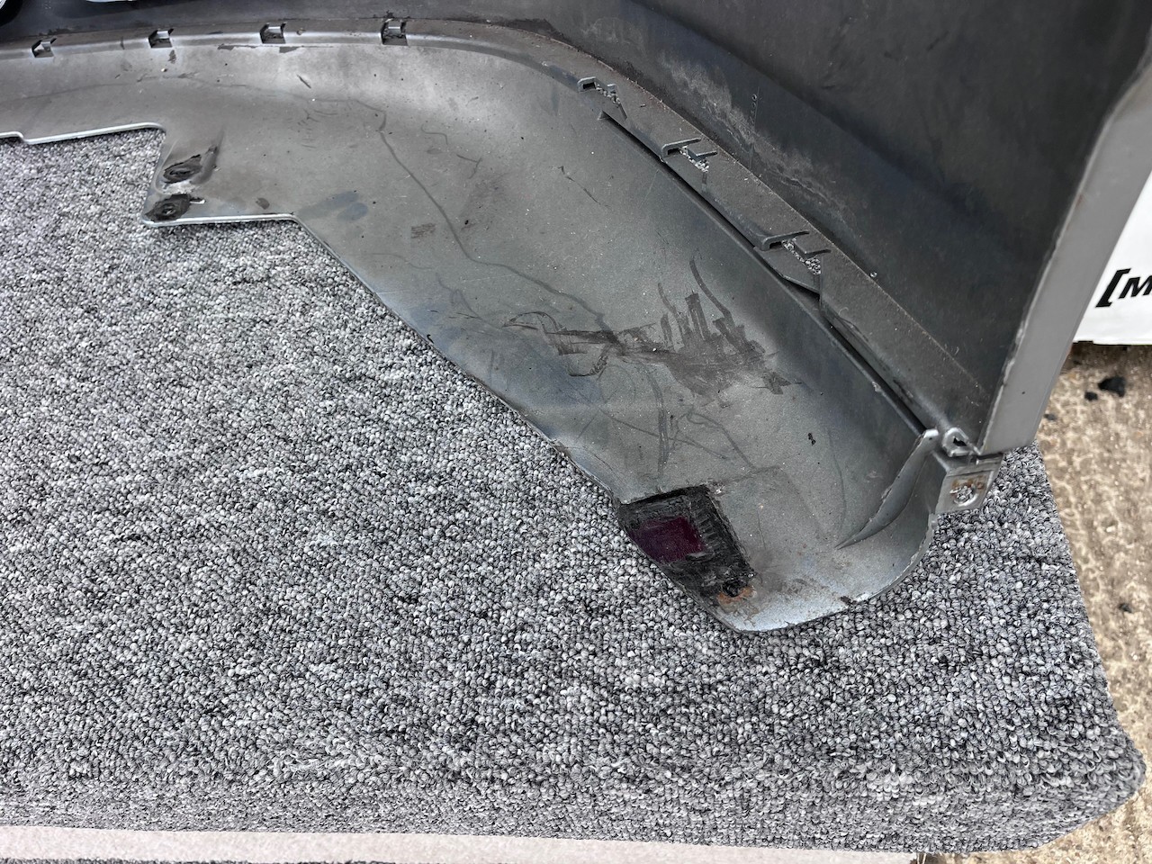 Porsche Carrera Turbo 911 996 2001-2005 Front Bumper Silver Genuine [p505]