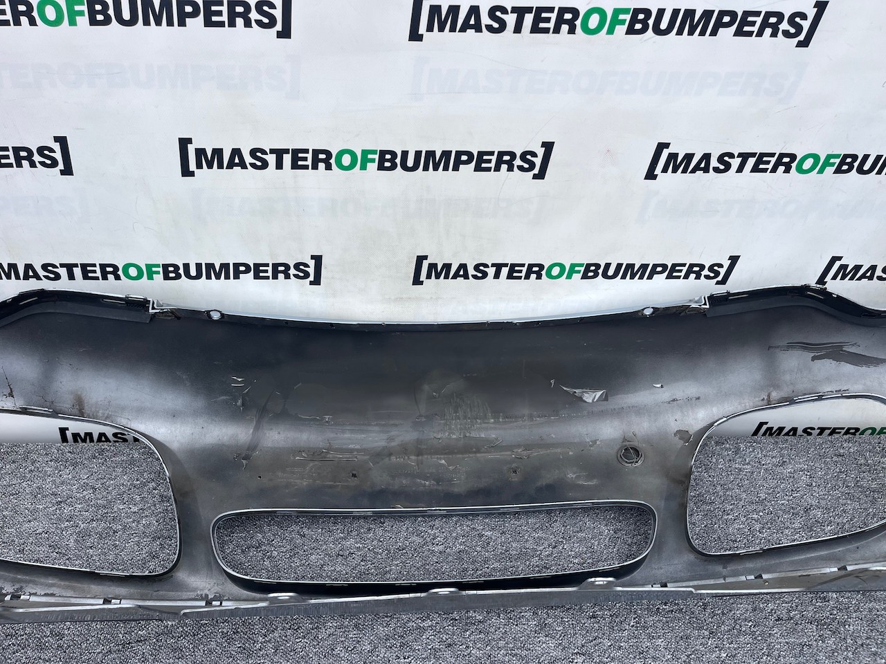 Porsche Carrera Turbo 911 996 2001-2005 Front Bumper Silver Genuine [p505]