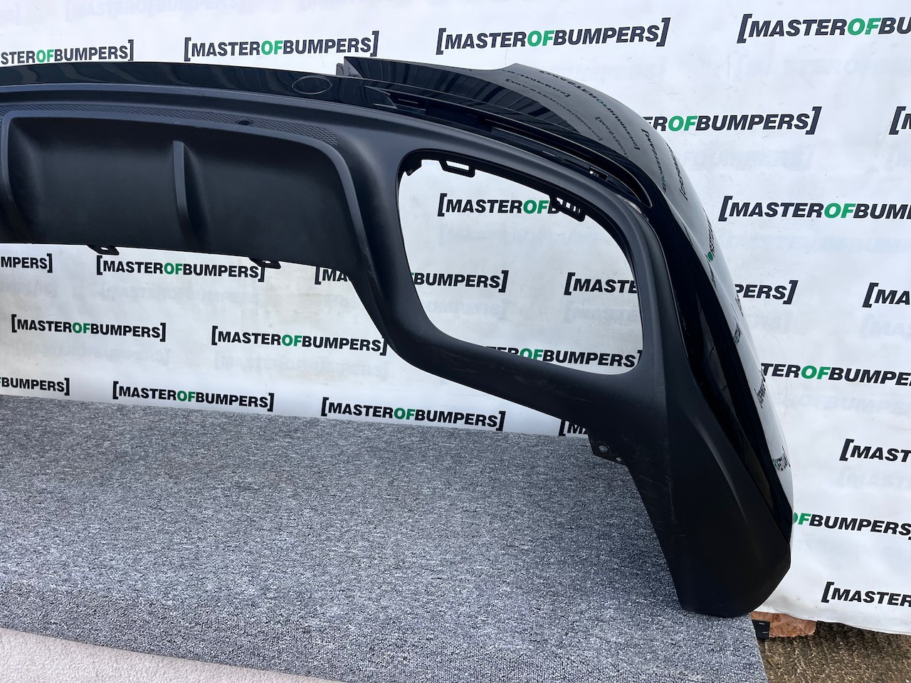 Porsche Panamera Turbo S Fastback Saloon 2021-2024 Rear Bumper Genuine [B518]