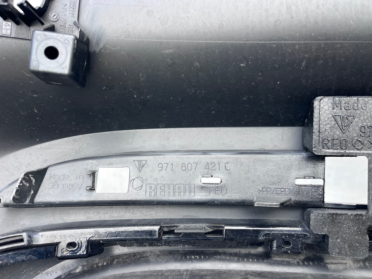 Porsche Panamera Turbo S Fastback Saloon 2021-2024 Rear Bumper Genuine [B518]