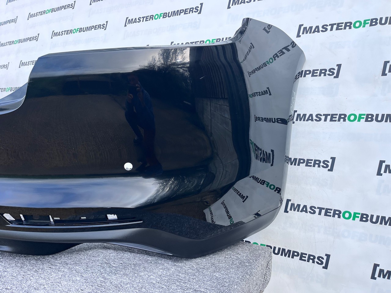 Porsche Panamera Turbo S Fastback Saloon 2021-2024 Rear Bumper Genuine [B518]