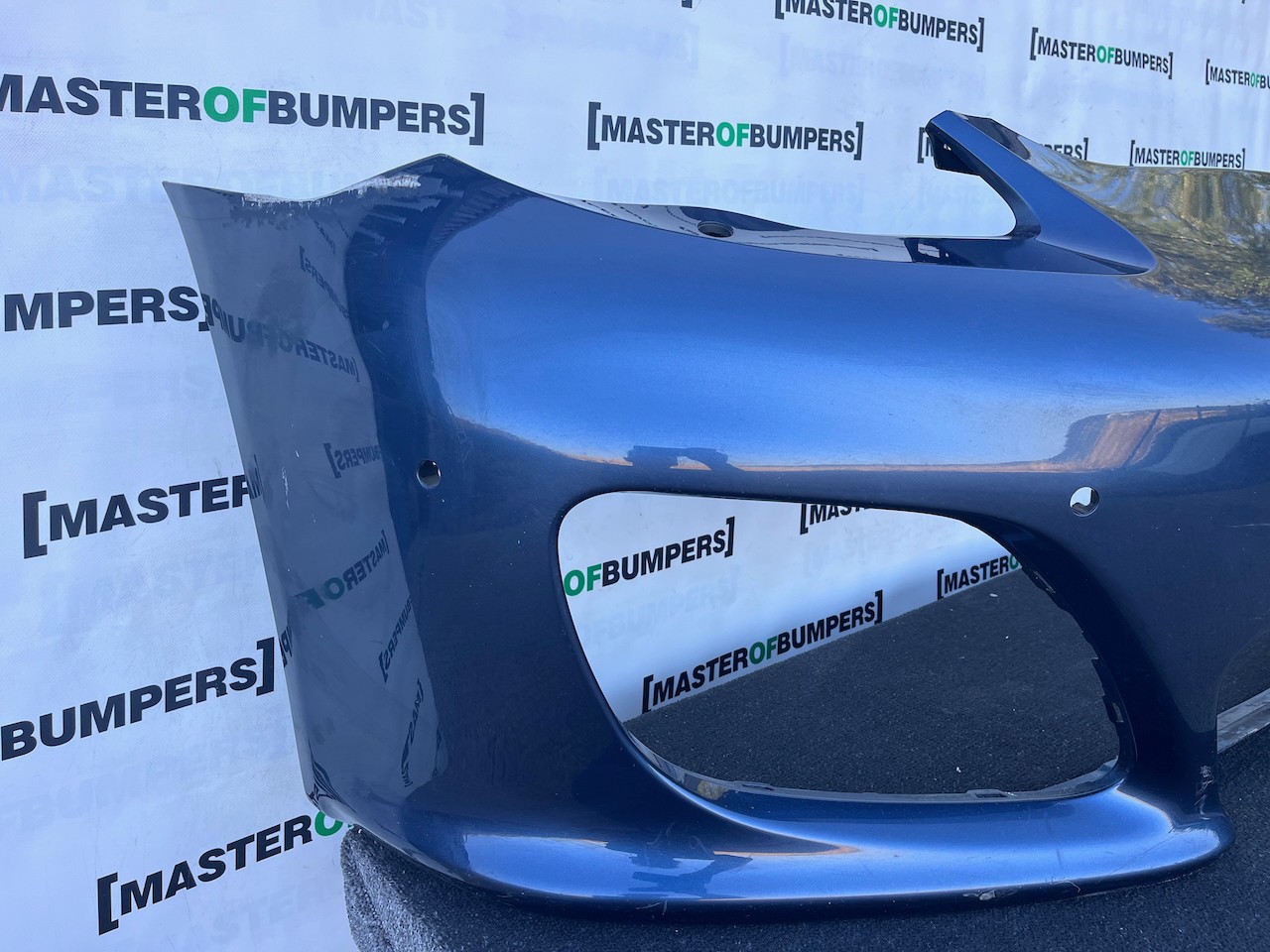 Porsche Panamera Turbo Gts Mk1 2009-2012 Front Bumper 6 Pdc Genuine [p758]