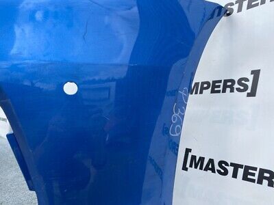 Porsche Panamera 4s E Hybrid Pdk 2017-2021 Front Bumper In Blue Genuine [p369]