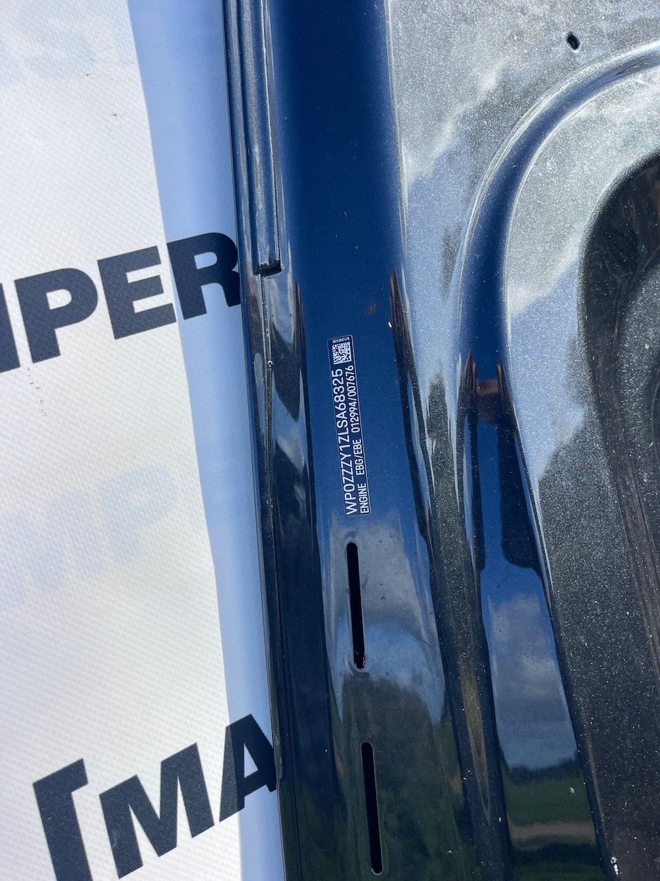 Porsche Taycan 4s Gts Turbo 9j1 2019-2024 Bonnet Aluminium Genuine [s]