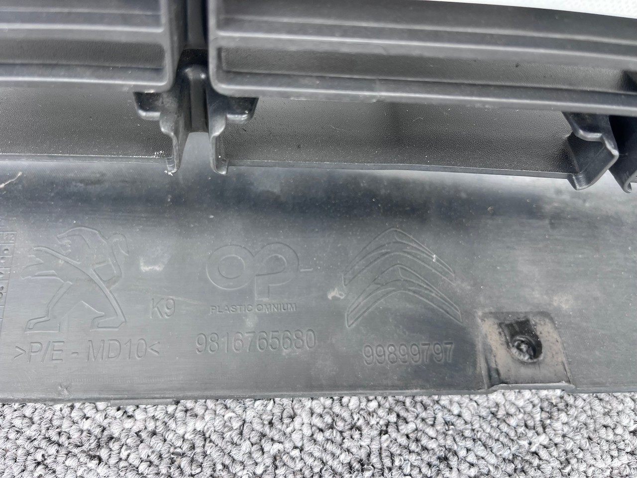 Peugeot Partner Van Citroen Berlingo Van 2018-2023 Front Bumper Genuine [c413]