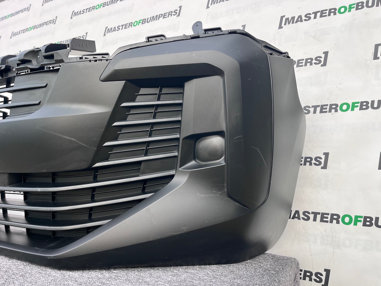 Peugeot Expert Citroen Dispatch Lift 2023-on Front Bumper No Pdc Genuine [c452]