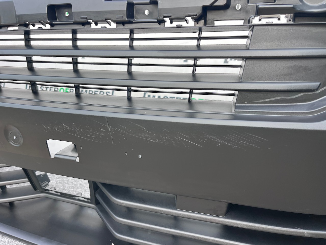 Peugeot Expert Citroen Dispatch Lift 2023-on Front Bumper No Pdc Genuine [c452]