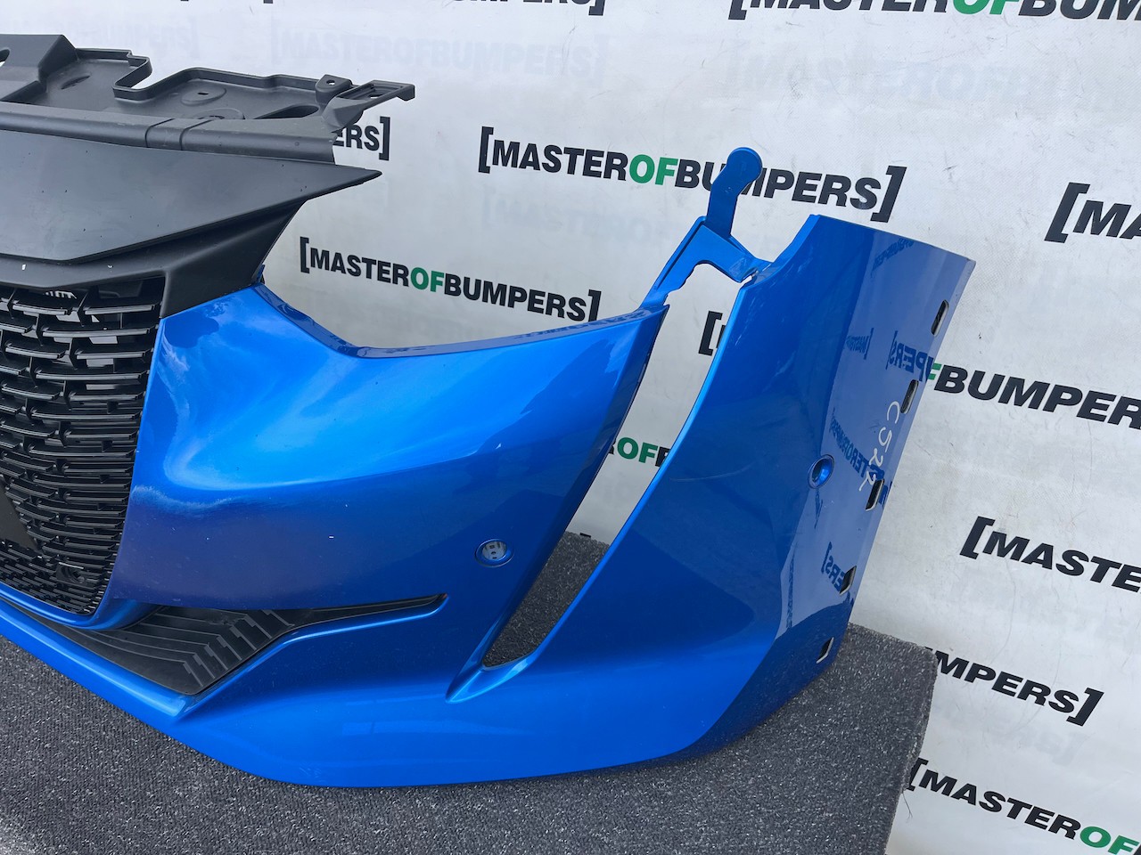 Peugeot 208 Gt Line Mk2 Hatchback 2020-2023 Front Bumper 6 Pdc Genuine [c522]