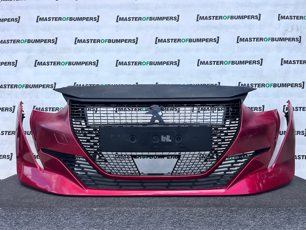 Peugeot 208 Gt Line Mk2 Hatchback 2020-2023 Front Bumper 6 Pdc Genuine [c519]