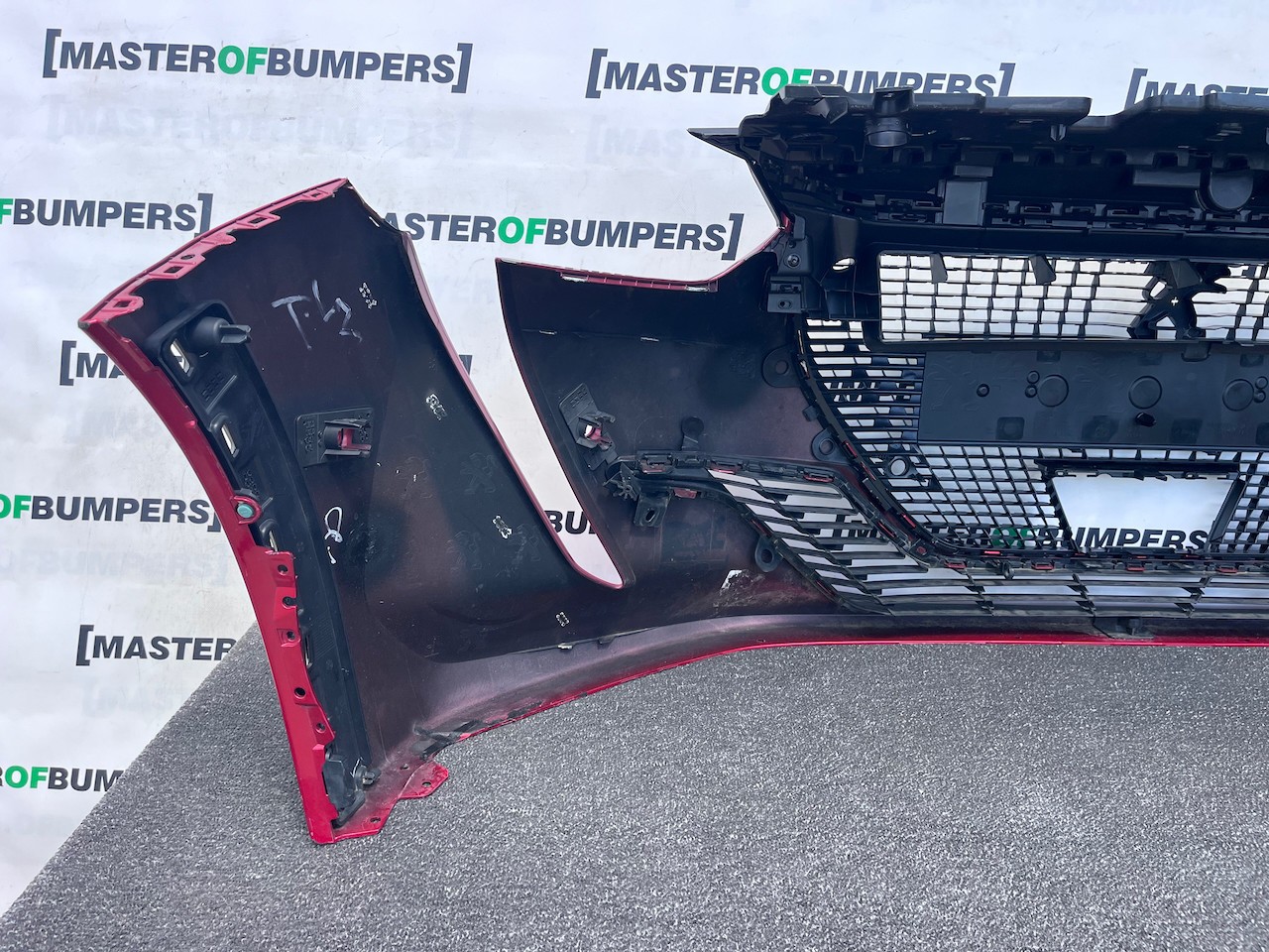 Peugeot 208 Gt Line Mk2 Hatchback 2020-2023 Front Bumper 6 Pdc Genuine [c519]
