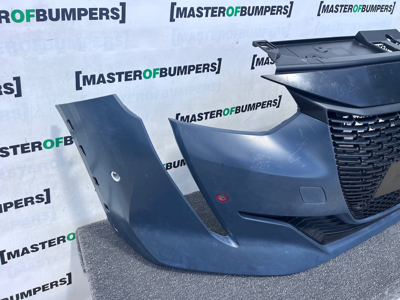 Peugeot 208 Gt Line Mk2 Hatchback 2020-2023 Front Bumper 6 Pdc Genuine [c521]