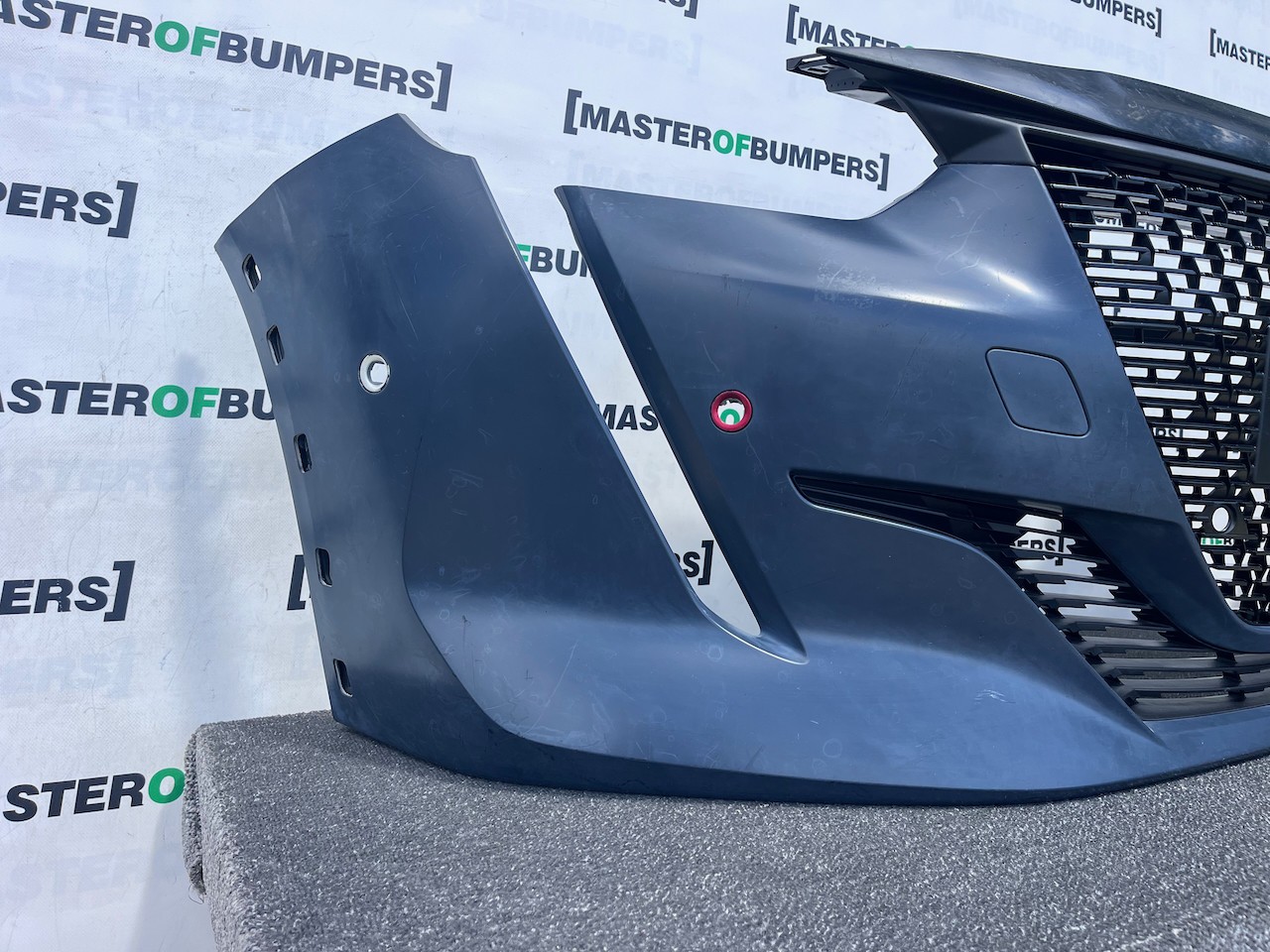 Peugeot 208 Gt Line Mk2 Hatchback 2020-2023 Front Bumper 6 Pdc Genuine [c521]
