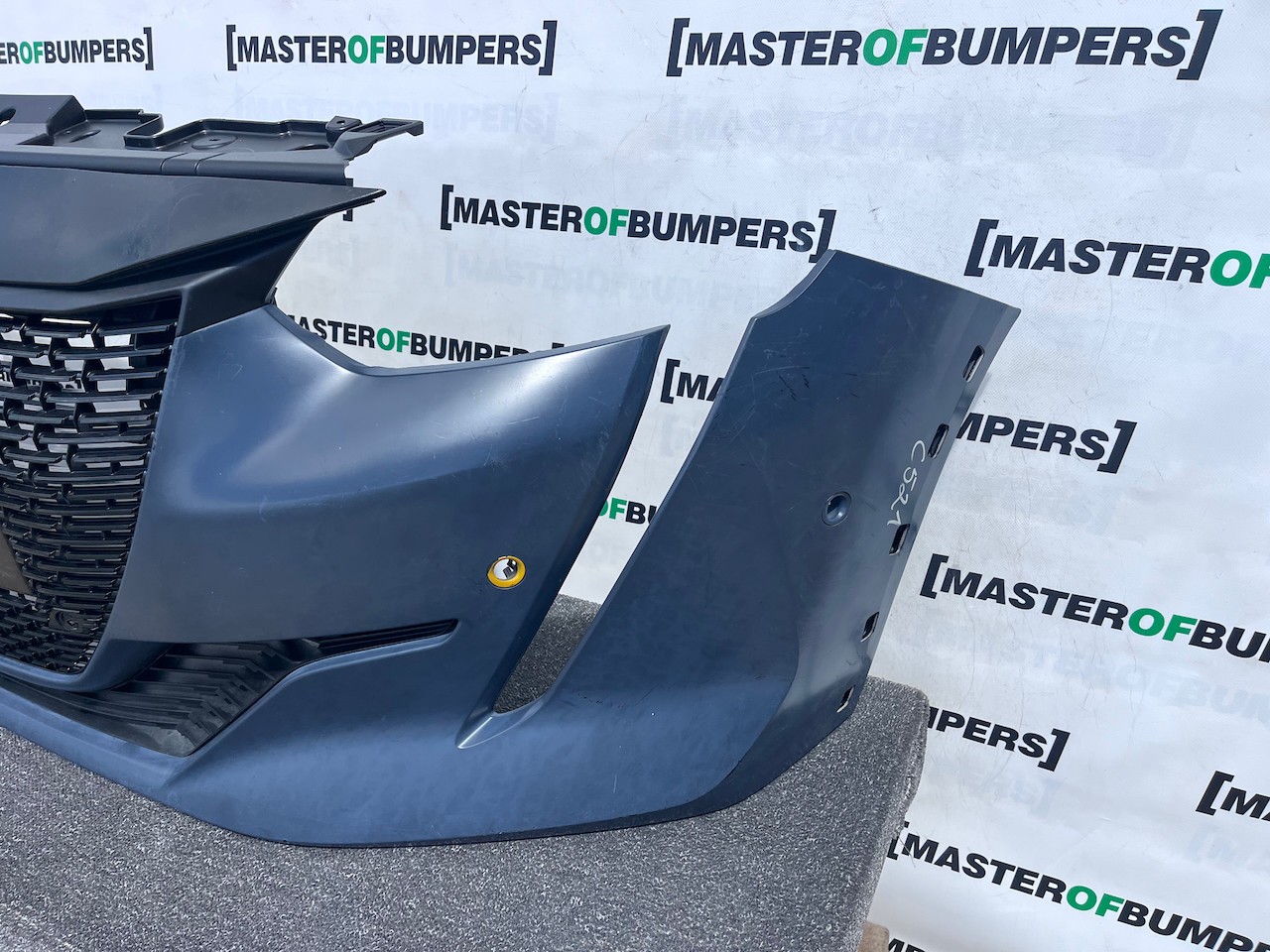 Peugeot 208 Gt Line Mk2 Hatchback 2020-2023 Front Bumper 6 Pdc Genuine [c521]