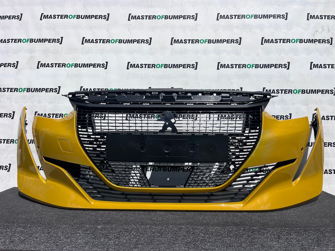 Peugeot 208 Gt Line Mk2 Hatchback 2020-2023 Front Bumper 6 Pdc Genuine [c520]