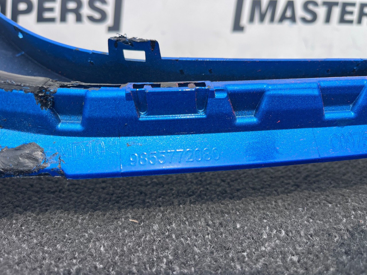 Peugeot 208 Gt Line Mk2 Lift Hatch 2024-2026 Front Bumper 4 Pdc Genuine [c525]