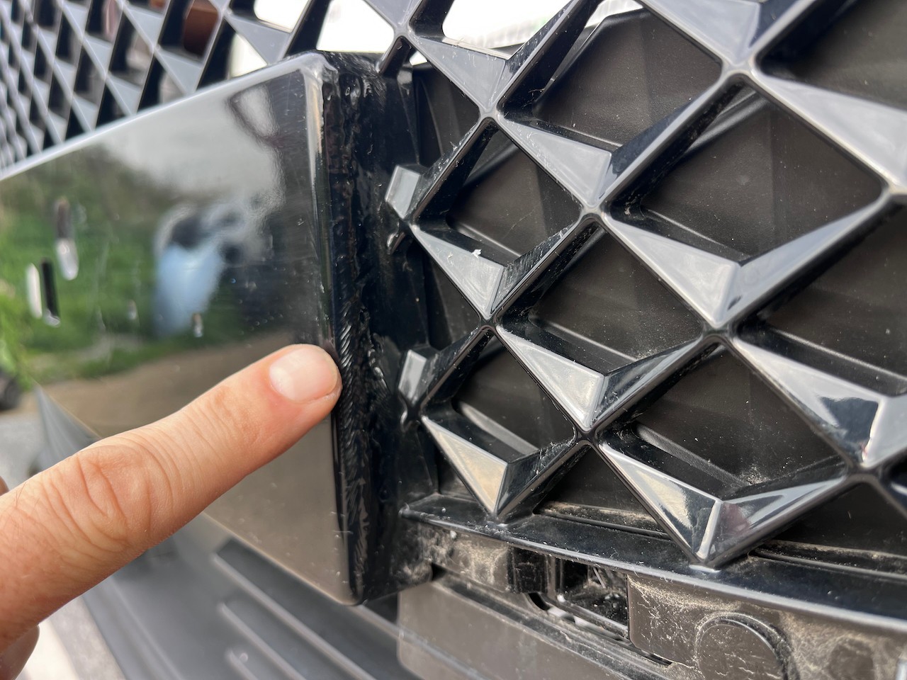 Citroen Ds7 E-tense Suv Crossover 2023-on Front Bumper 6 Pdc Genuine [c451]