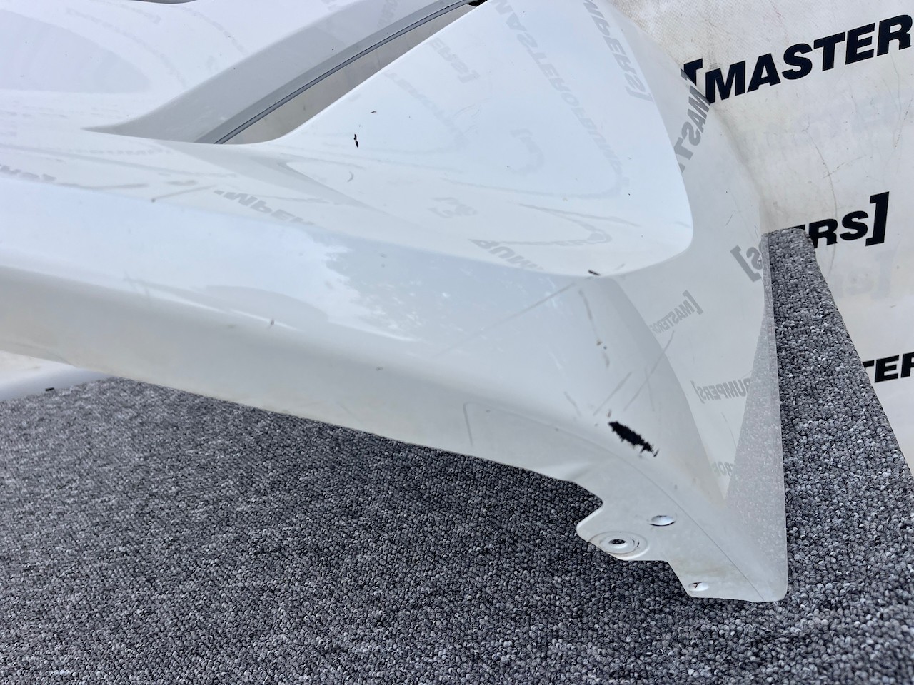 Peugeot 208 Active Premium Mk2 2020-2023 Front Bumper White Genuine [c421]