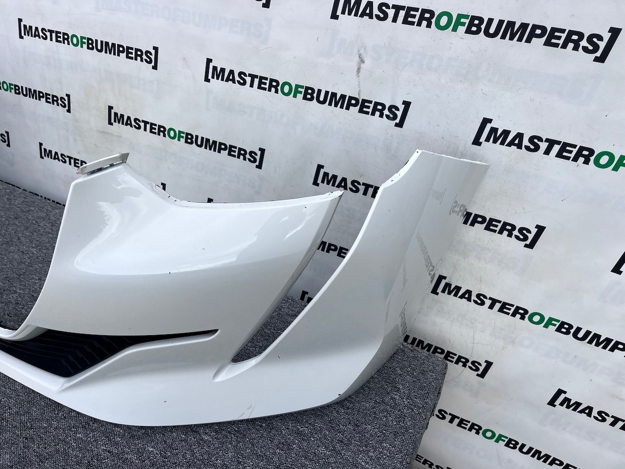 Peugeot 208 Active Premium Mk2 2020-2023 Front Bumper White Genuine [c421]