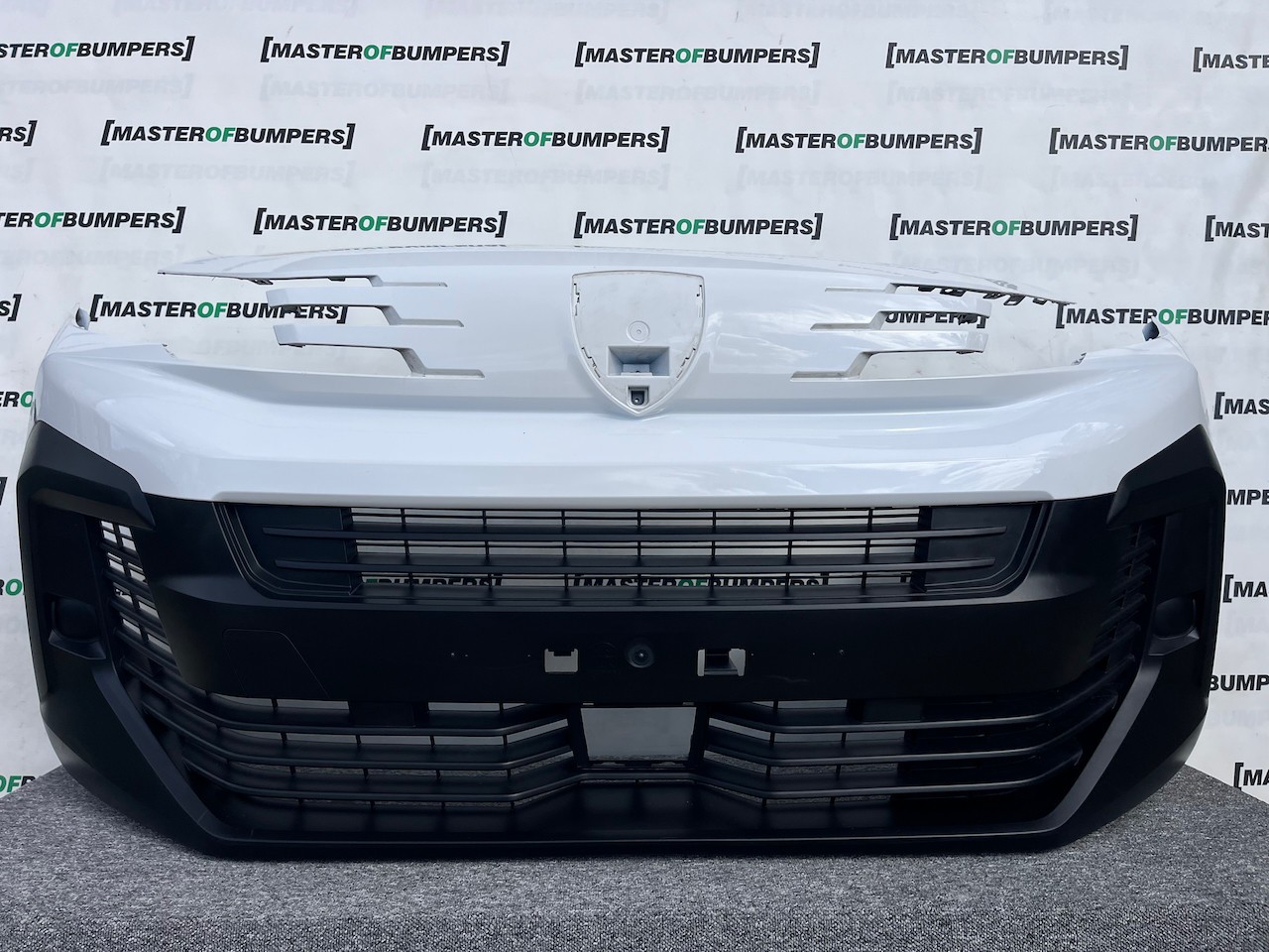 Peugeot Expert Panel Van Lift 2023-on Front Bumper No Pdc Genuine [c446]