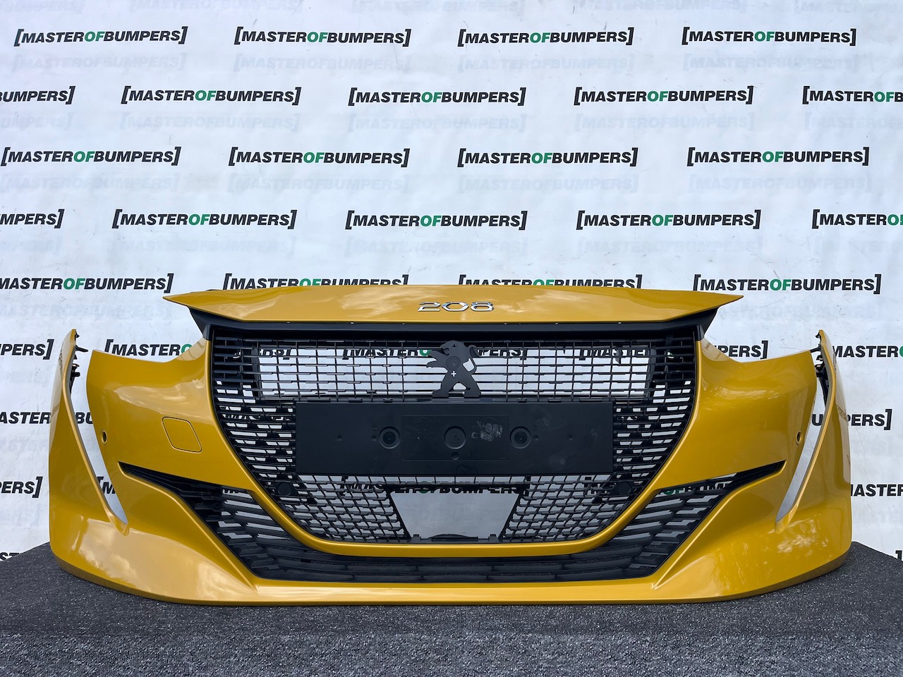 Peugeot 208 Gt Line Mk2 Hatchback 2020-2023 Front Bumper 6 Pdc Genuine [c501]