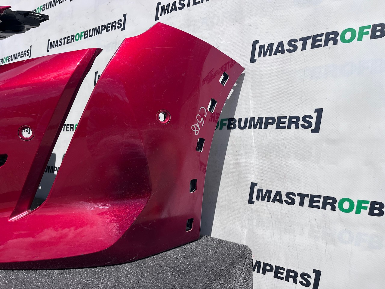 Peugeot 208 Gt Line Mk2 Hatchback 2020-2023 Front Bumper 6 Pdc Genuine [c518]