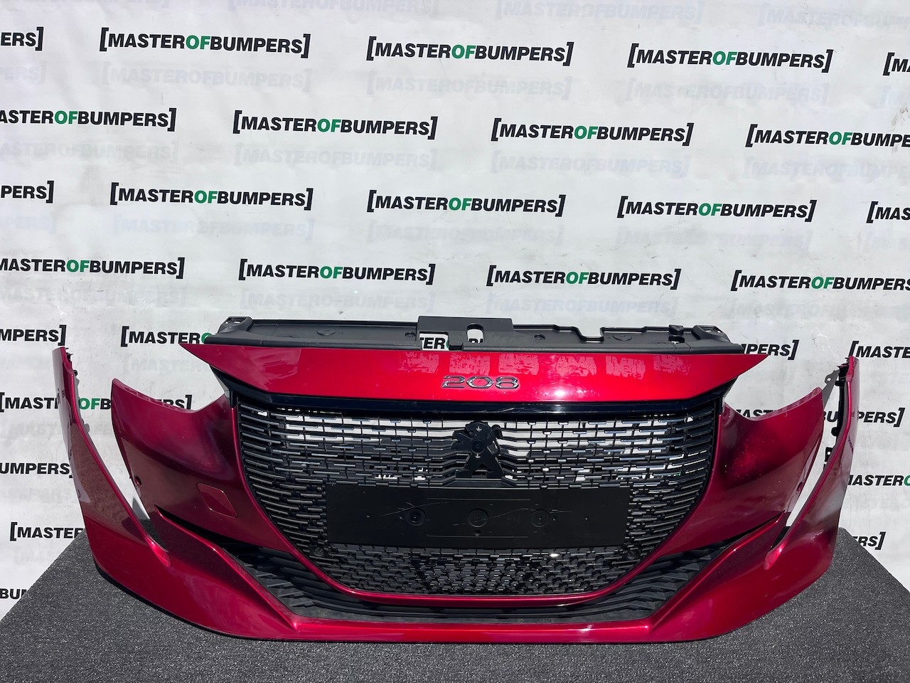 Peugeot 208 Gt Line Mk2 Hatchback 2020-2023 Front Bumper 6 Pdc Genuine [c518]