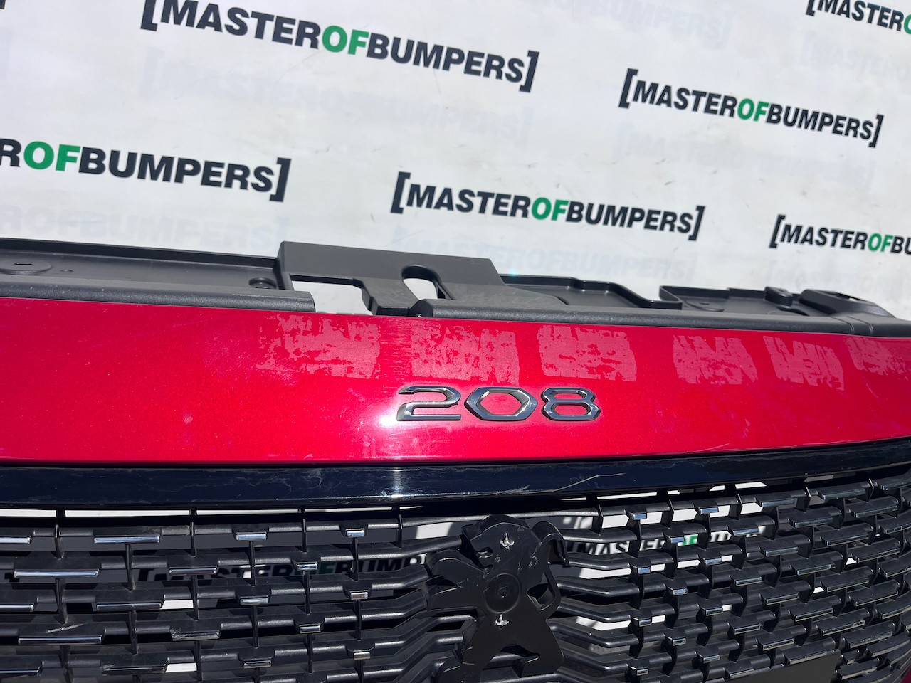Peugeot 208 Gt Line Mk2 Hatchback 2020-2023 Front Bumper 6 Pdc Genuine [c518]