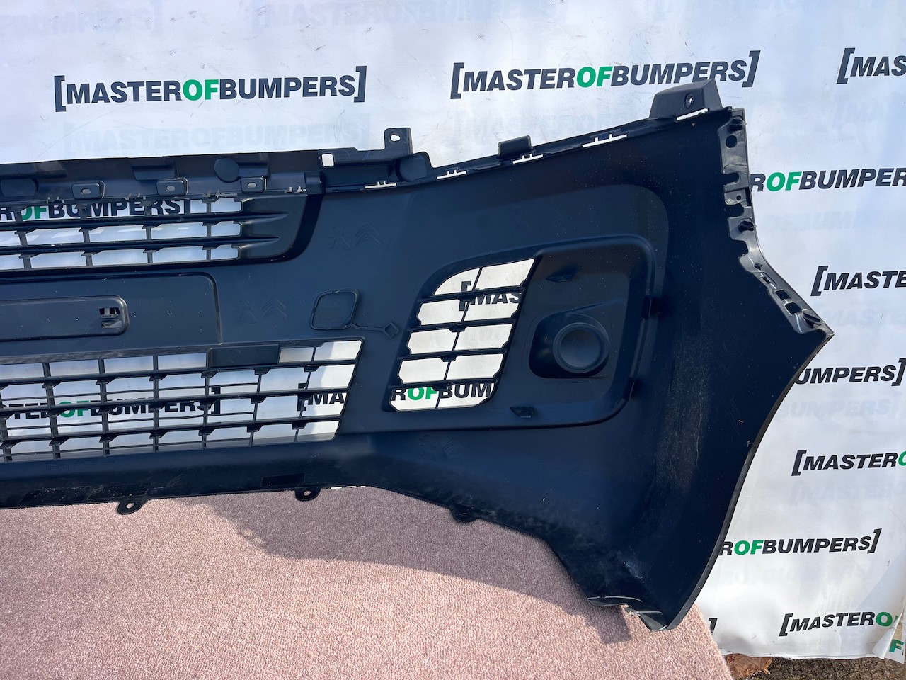 Peugeot Expert Vivaro Jumpy Zafira 2016-2022 Front Bumper No Pdc Genuine [c562]