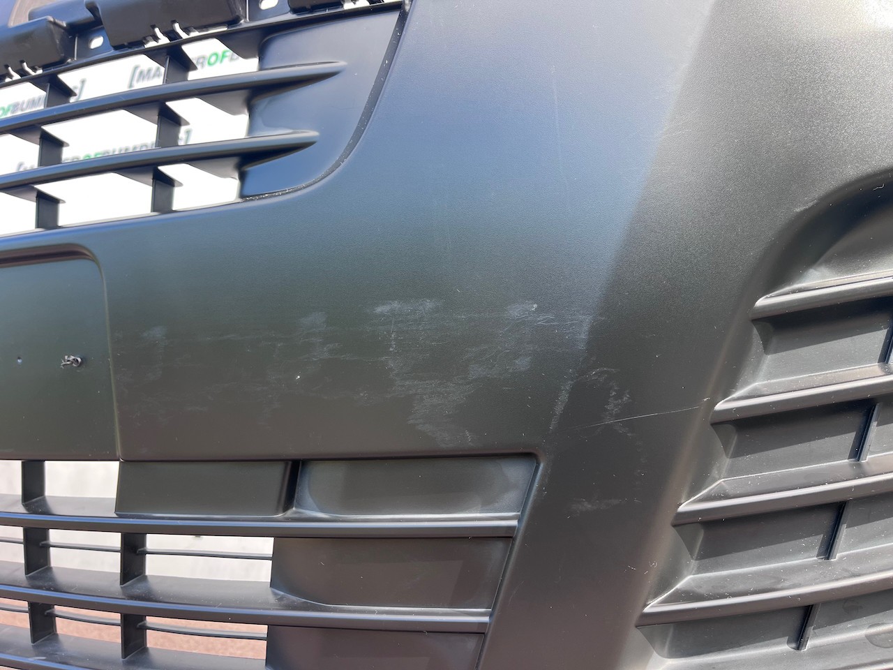Peugeot Expert Vivaro Jumpy Zafira 2016-2022 Front Bumper No Pdc Genuine [c562]
