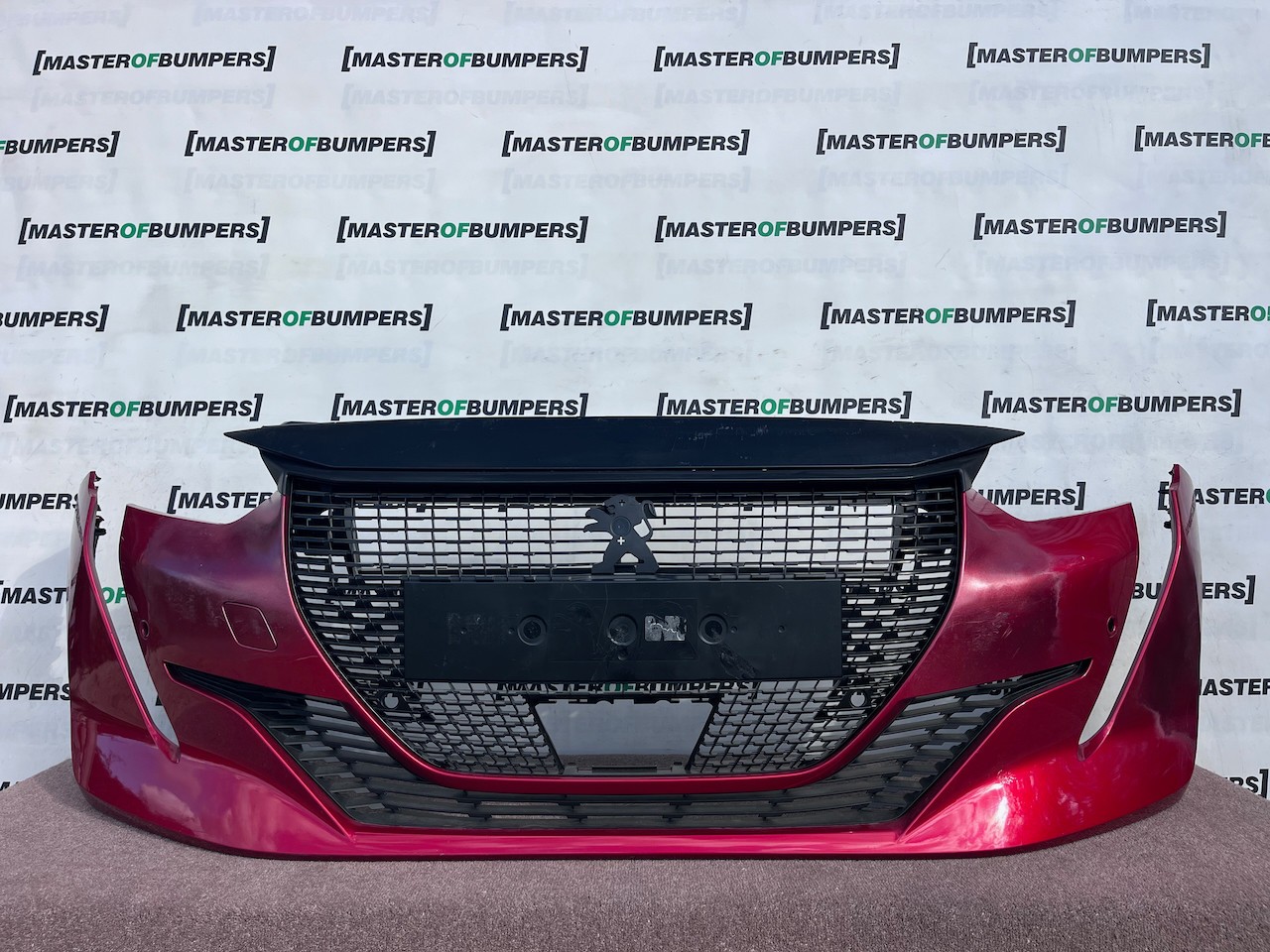 Peugeot 208 Gt Line Mk2 Hatchback 2020-2023 Front Bumper 6 Pdc Genuine [c566]
