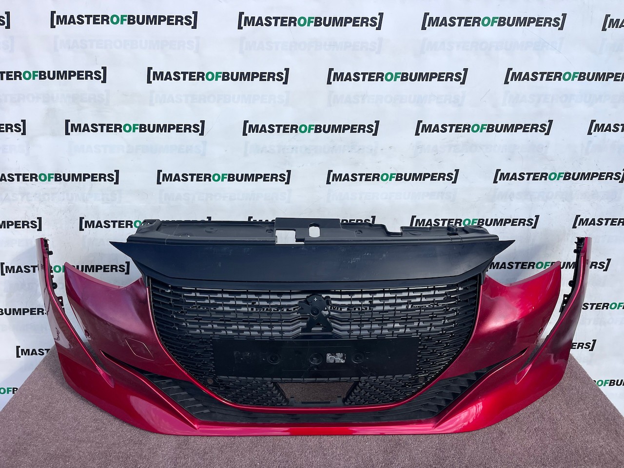 Peugeot 208 Gt Line Mk2 Hatchback 2020-2023 Front Bumper 6 Pdc Genuine [c566]