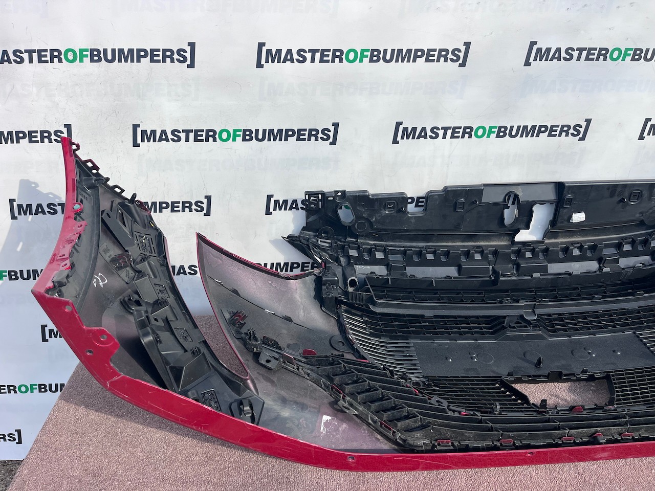 Peugeot 208 Gt Line Mk2 Hatchback 2020-2023 Front Bumper 6 Pdc Genuine [c566]