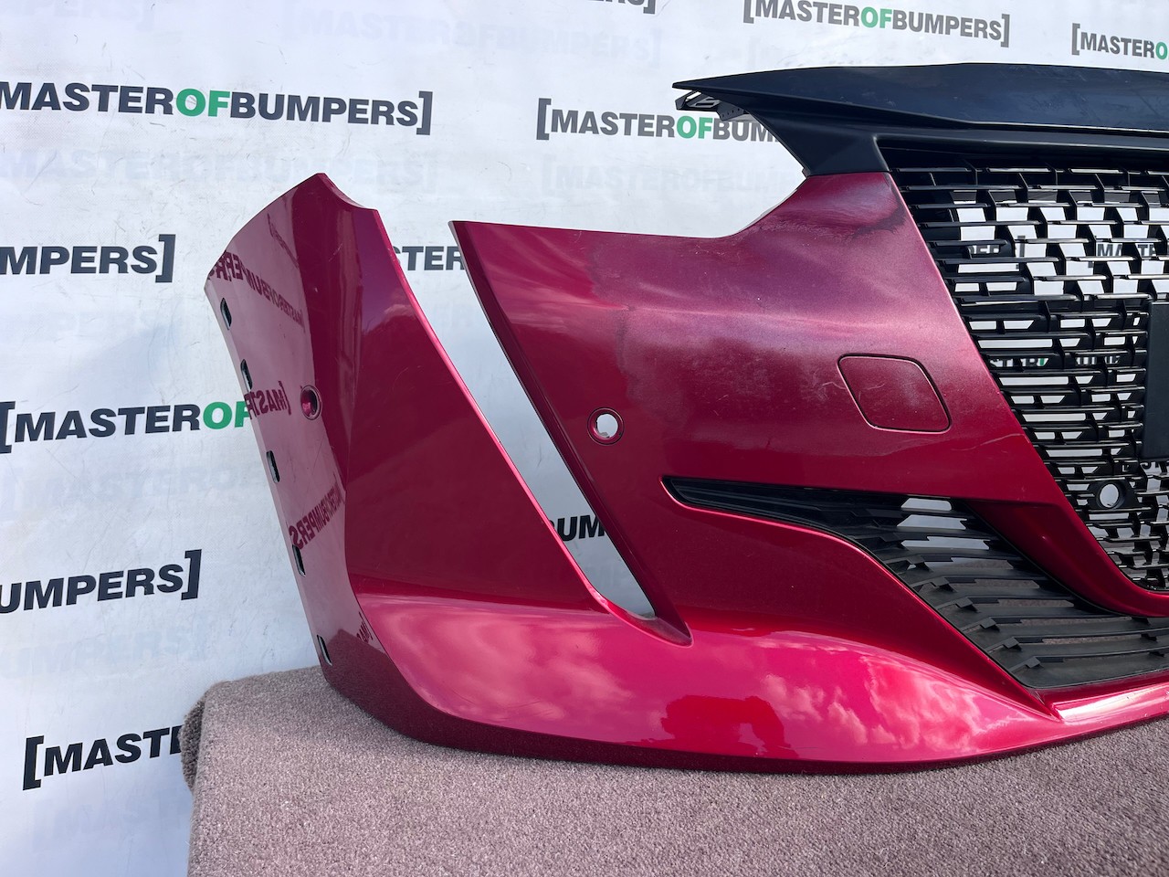 Peugeot 208 Gt Line Mk2 Hatchback 2020-2023 Front Bumper 6 Pdc Genuine [c566]