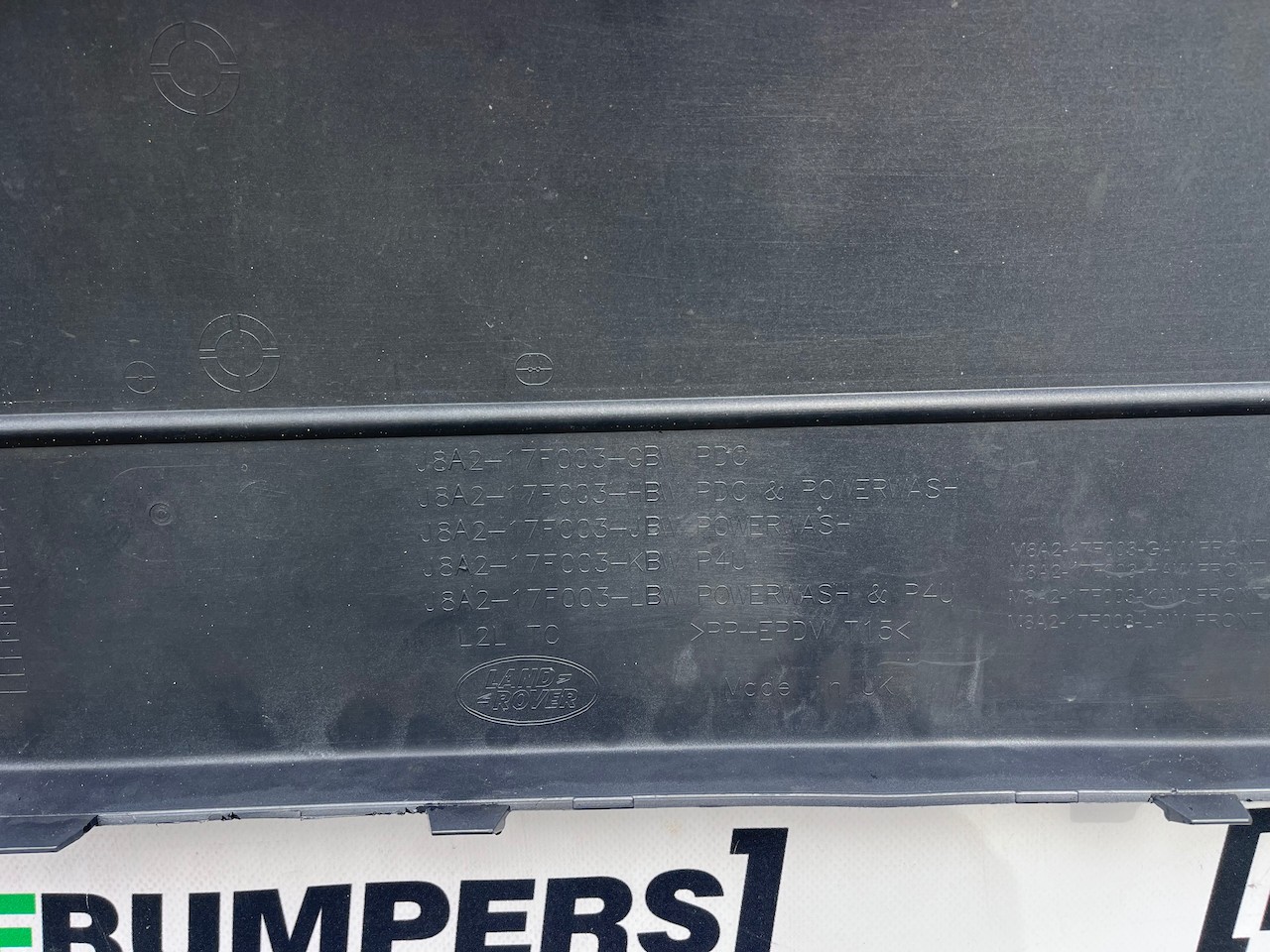 Range Rover Velar R-dynamic Hse Suv 2019-2023 Front Bumper 4 Pdc Genuine [p658]